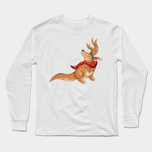 Kangaroo-Deer Long Sleeve T-Shirt